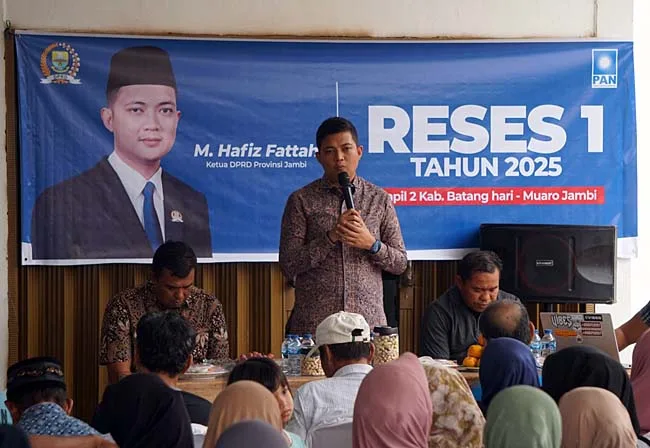 Ketua DPRD Provinsi Jambi, Hafis Fattah. Foto : Istimewa