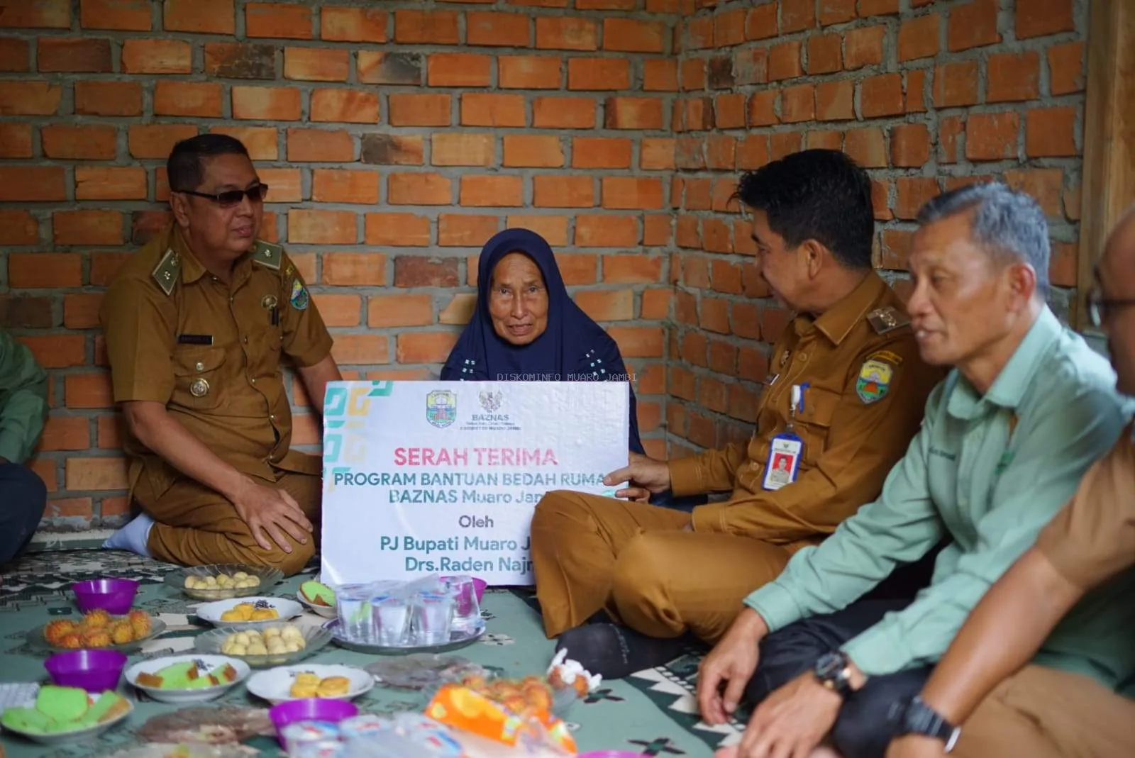 Peresmian Bedah Rumah Desa Tunas Mudo Kec. Sekernan dan Desa Sembubuk Kec. Jaluko