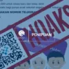 Tangkapan Layar Hoaks tentang Tautan Pendaftaran Bantuan PIP Juli 2025. (Foto: komdigi.go.id)