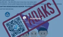 Tangkapan Layar Hoaks tentang Tautan Pendaftaran Bantuan PIP Juli 2025. (Foto: komdigi.go.id)