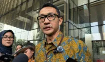 Juru Bicara KPK Budi Prasetyo di Gedung Merah Putih, Jakarta, Jumat (1/8/2025).