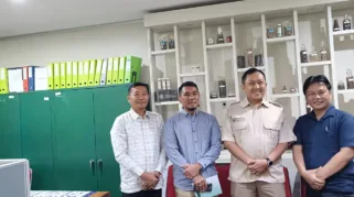 Waka II dan Ketua Komisi II Ahmad Yani saat bersama bidang hukum Kementan RI. (ist)