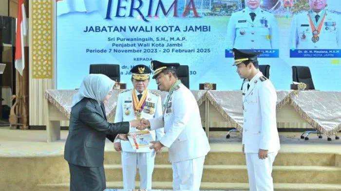 Sertijab Wali Kota Jambi, Maulana Resmi Pimpin Kota Jambi 2025-2030