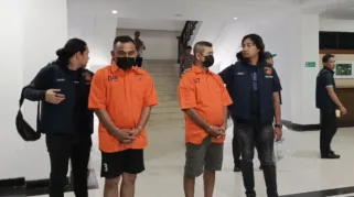 Tersangka Pengeroyok Warga Suku Anak Dalam. (ist)