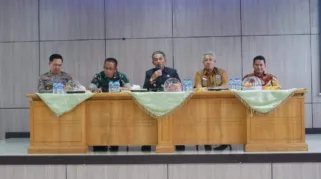 Rapat Koordinasi Persiapan Penanggulangan Bencana Kebakaran Hutan dan Lahan