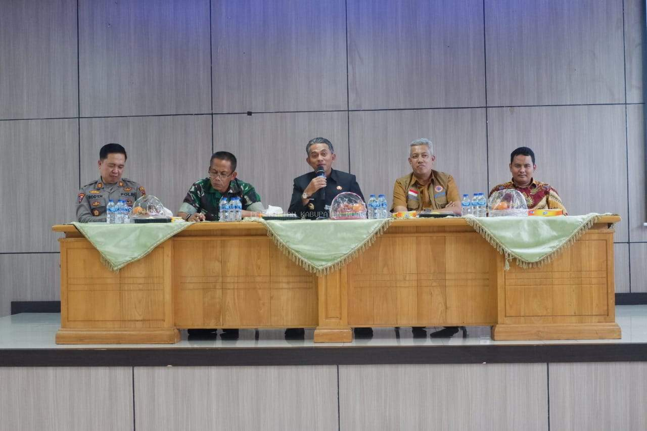 Rapat Koordinasi Persiapan Penanggulangan Bencana Kebakaran Hutan dan Lahan