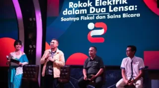 Diskusi publik bertema "Tarif Cukai dan Dampaknya terhadap Industri Vape Dalam Negeri” yang digelar di Bali, Jumat (25/7/2025)|(Doc: BicaraIndonesia)