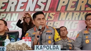 Kapolda Metro Jaya Irjen Pol Karyoto saat ditemui di Gedung Promoter Polda Metro Jaya, Rabu (20/11/2024). (ist)