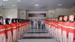 Pendidikan dan Pelantihan paskibraka Kabupaten Muaro Jambi tahun 2025