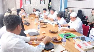 Pemerintah Kabupaten (Pemkab) Muaro Jambi menggelar Rapat Koordinasi (Rakor) Program Jaminan Kesehatan Nasional (JKN)