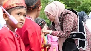 Gebyar Hari Anak Nasional (HAN) 2026 tingkat Kecamatan Bahar Selatan yang digelar di TK Negeri 26 Tanjung Baru