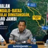 Pemerintah Kabupaten Muaro Jambi bersama Balai Pelaksanaan Jalan Nasional (BPJN) Jambi mulai mematangkan rencana pelebaran jalan dan penambahan jalur di ruas strategis