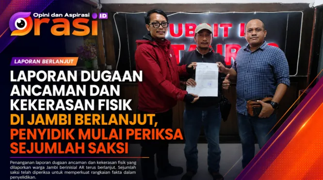 dugaan ancaman dan kekerasan fisik di Jambi