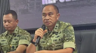 Latihan Dasar Militer Koperasi Merah Putih